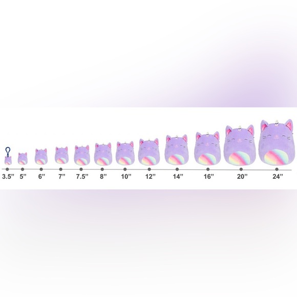 ✨Squishmallows✨Sofia the Unicorn✨5” Plush Stuffed Animal✨ - Picture 3 of 8